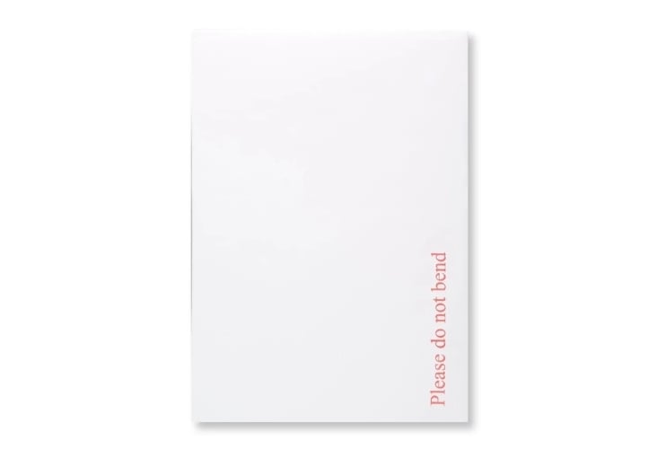 A5 Board Backed Envelopes - White Printed