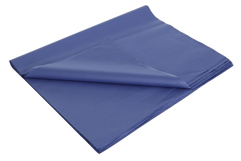 500 x 750mm - Dark Blue Tissue Paper  - 2