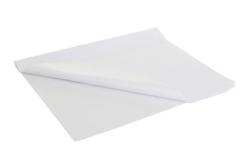 500 x 750mm - White Tissue Paper Image 2