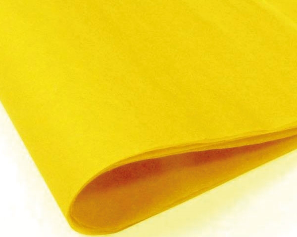 500 x 750mm - Yellow Tissue Paper - 3