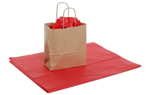500 x 750mm - Red Tissue Paper