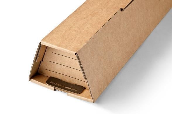 610 x 75mm - A1 ColomPac Trapezium Postal Tubes