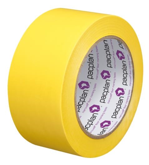 Yellow Floor Marking Tape - 50mm x 33m
