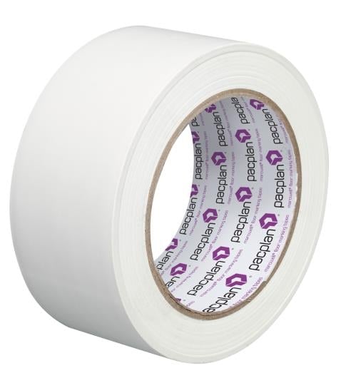White Floor Marking Tape - 50mm x 33m