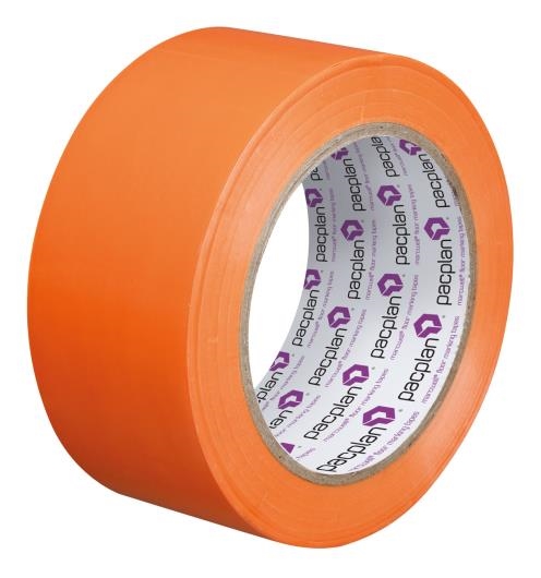Orange Floor Marking Tape - 50mm x 33m