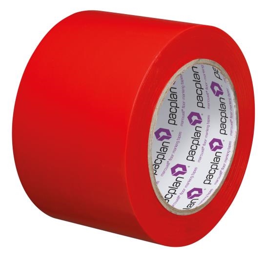 Red Floor Marking Tape - 75mm x 33m