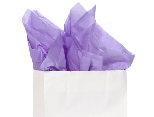 500 x 750mm - Lilac Tissue Paper - 4