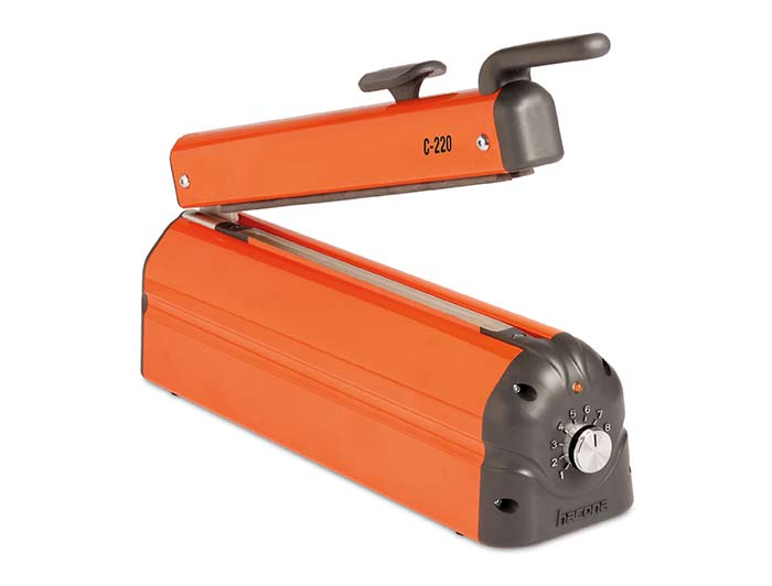 Impulse Heat Sealer with Cutter - 220mm - C-Type
