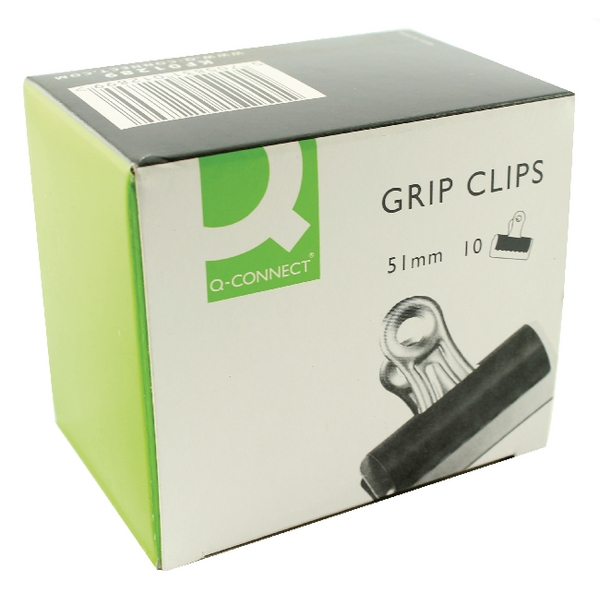 51mm Black Grip Clips Priory Direct