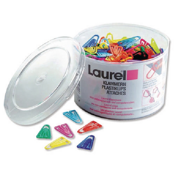 60mm Assorted Plastic Paper Clips