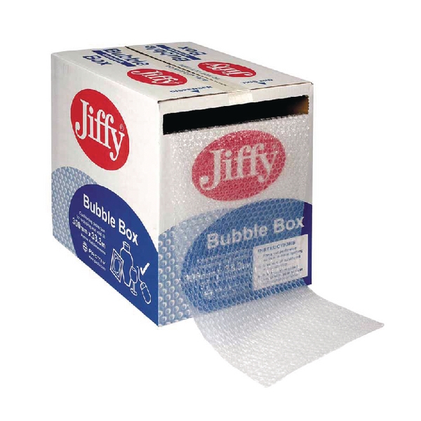 300mm x 50m Jiffy Bubble Wrap Dispenser Box Priory Direct