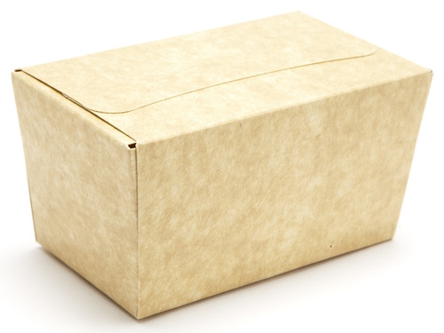 104 x 62 x 62mm - Natural Kraft Ballotin Gift Boxes