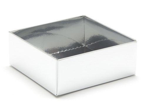78 x 82 x 32mm - Silver Gift Boxes - Base