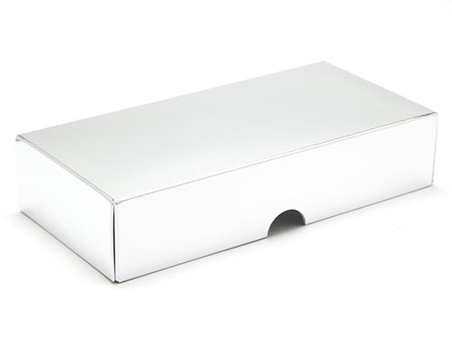 159 x 78 x 32mm - Silver Gift Boxes - Lid