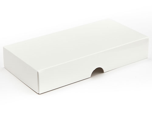 159 x 78 x 32mm - White Gift Boxes - Lid