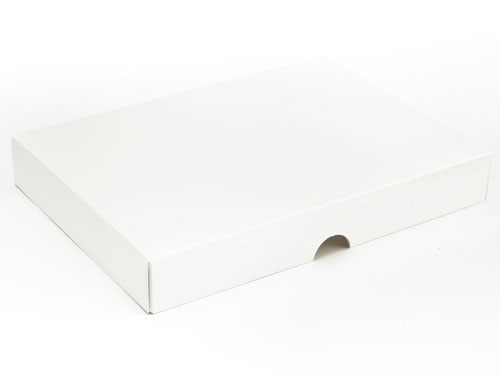 221 x 159 x 32mm - White Gift Boxes - Lid