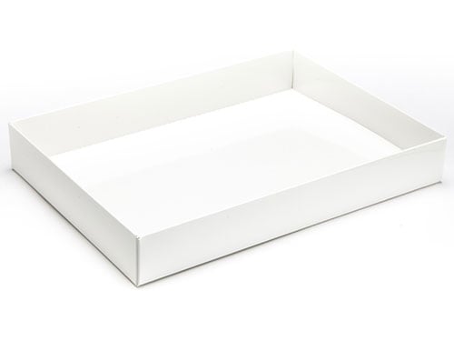 221 x 159 x 32mm - White Gift Boxes - Base