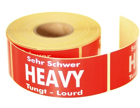 Heavy Packaging Labels 
