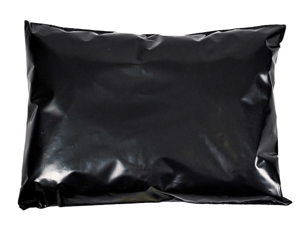 162 x 240mm Black Poly Mailers