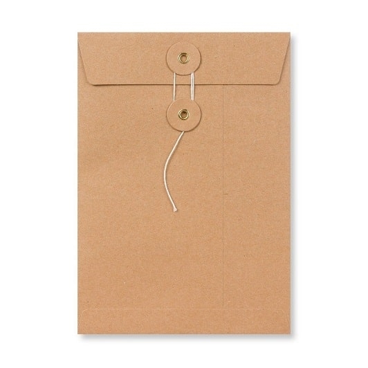 Highly Presentable C5 String And Washer Envelopes