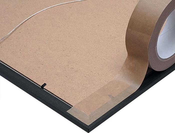 50mm x 50m Eco-Friendly Self Adhesive Paper Tape - 57gsm Image 3