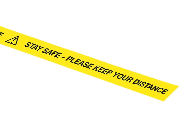 Social Distancing Floor Tape - 48mm x 33m Image 2