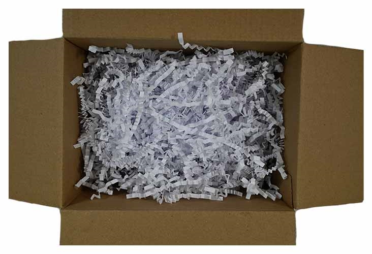 ZigZag Shredded Paper - White - 1kg