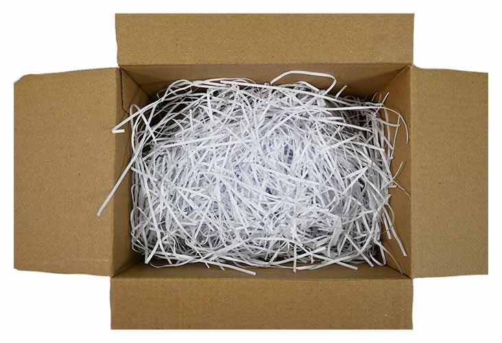 2mm Shredded Paper - White - 1kg