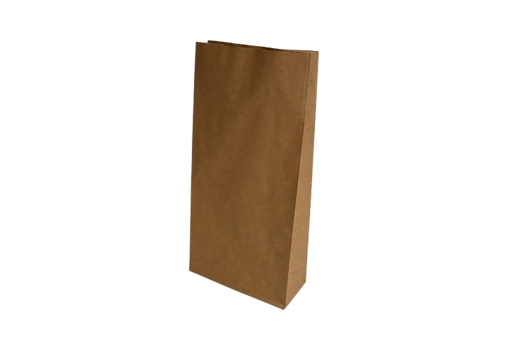 Brown Block Bottom Paper Bags - 150 x 215 x 310mm