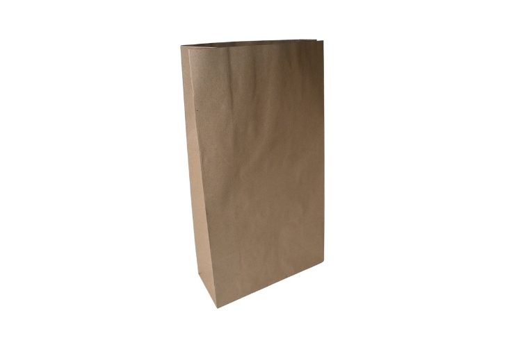 Brown Block Bottom Paper Bags - 175 x 290 x 345mm