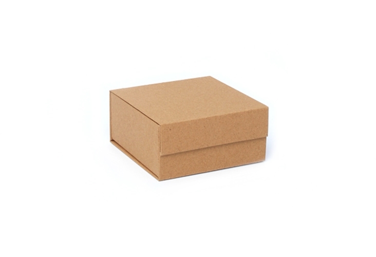 Image of Kraft Magnetic Gift Boxes - 100 x 100 x 50mm - 12 Boxes