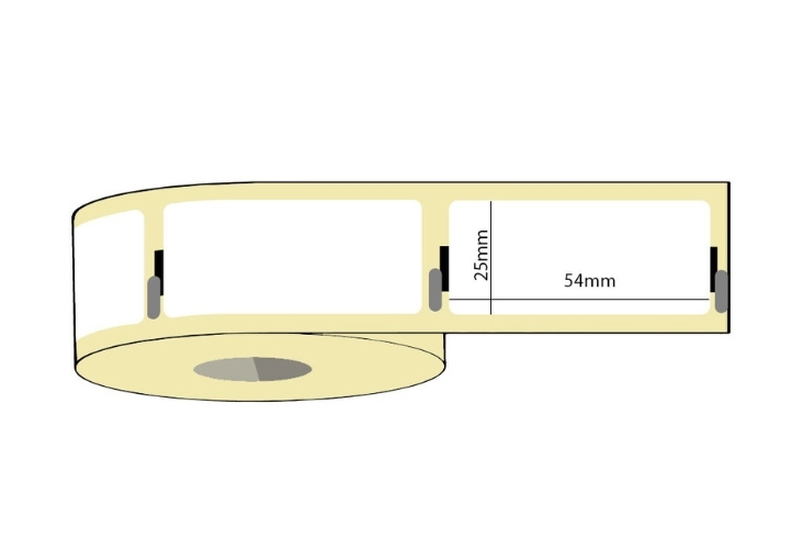 25 x 54mm Dymo Compatible Labels Image 3