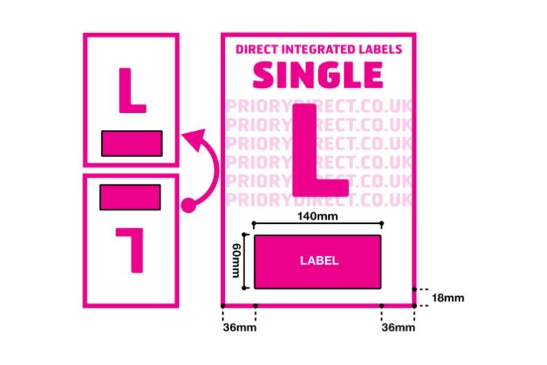 Single Integrated Label - Style L