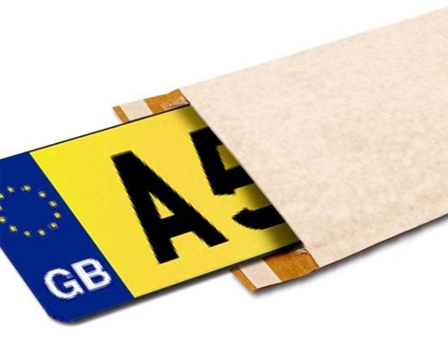Number Plate Size Plus Bubble Lined Bags  - 3