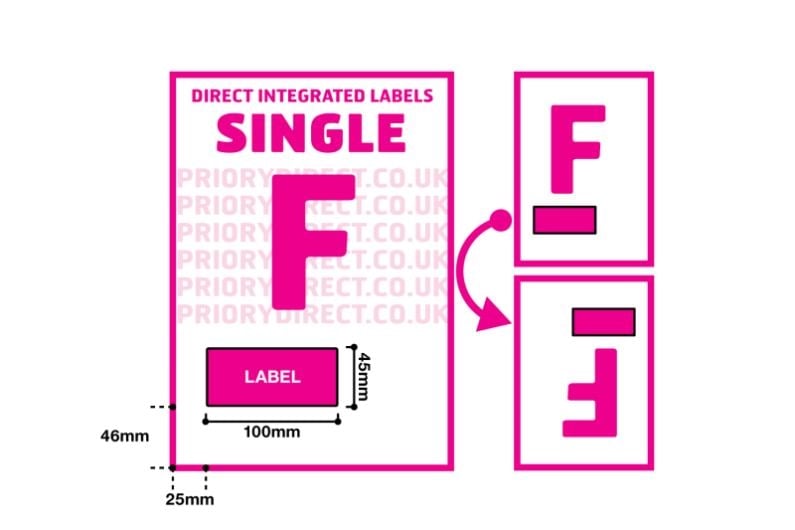 eBay Packing Slips - Single Style F