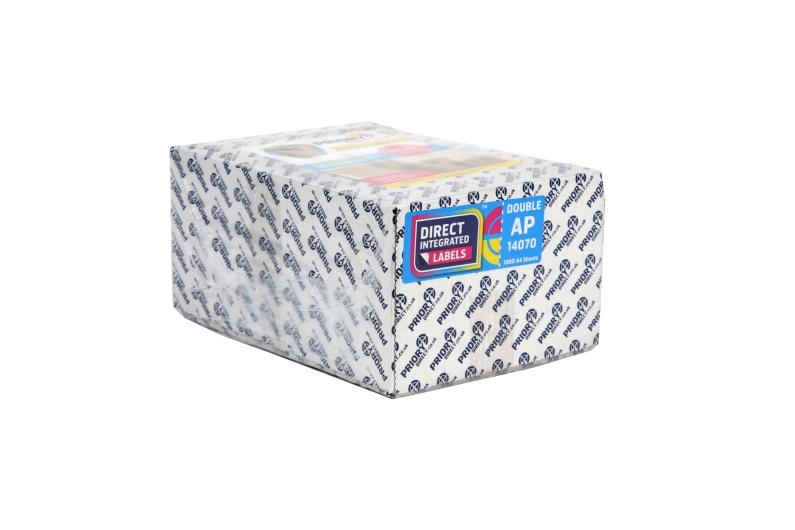 Double Integrated Labels With Perforation - Style AP Image 2