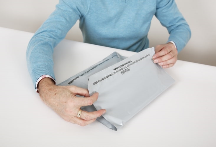 Recycled Polysure Poly Mailer - 350 x 400mm Image 3