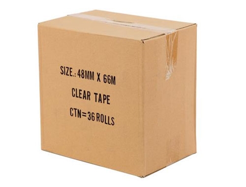 48mm x 66m Clear Packing Tape Image 2