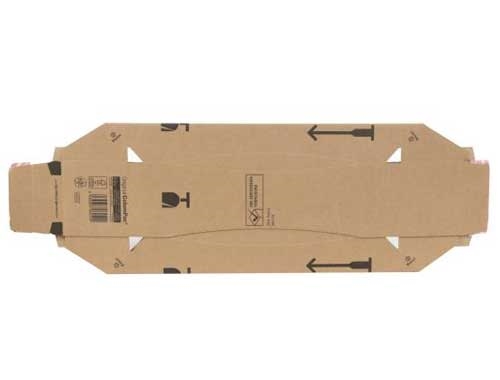 305 x 74 x 74mm - CP 181.101 ColomPac Climate Neutral Wine Bottle Boxes Image 2