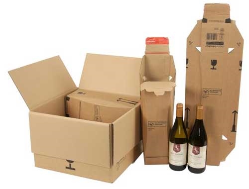 305 x 74 x 74mm - CP 181.101 ColomPac Climate Neutral Wine Bottle Boxes Image 4
