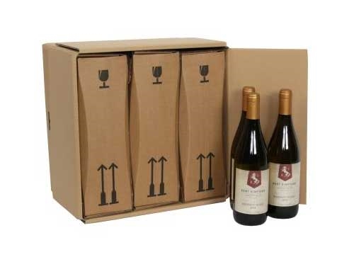 375 x 365 x 250mm - CP 181.006 ColomPac Climate Neutral Bottle Boxes Outers Image 3