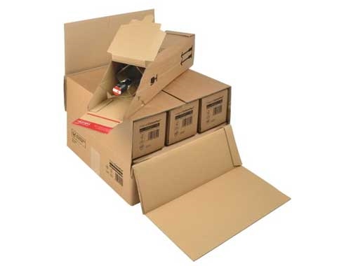 375 x 365 x 250mm - CP 181.006 ColomPac Climate Neutral Bottle Boxes Outers Image 5